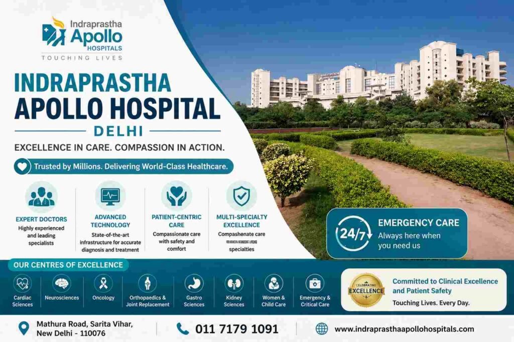 Indraprastha Apollo Hospital Delhi