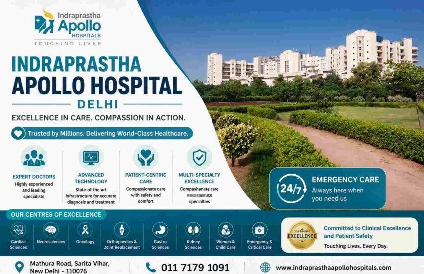 Indraprastha Apollo Hospital Delhi