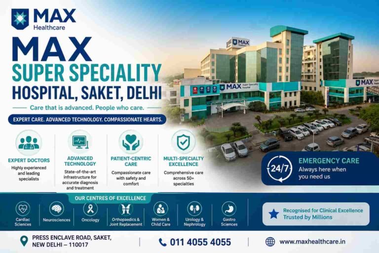 Max Super Speciality Hospital Saket Delhi