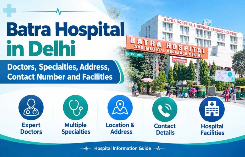 Batra Hospital in Delhi: Doctors, Specialties, Address, Contact Number and Facilities