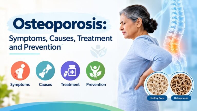 Osteoporosis Symptoms, Causes, Treatment and Prevention