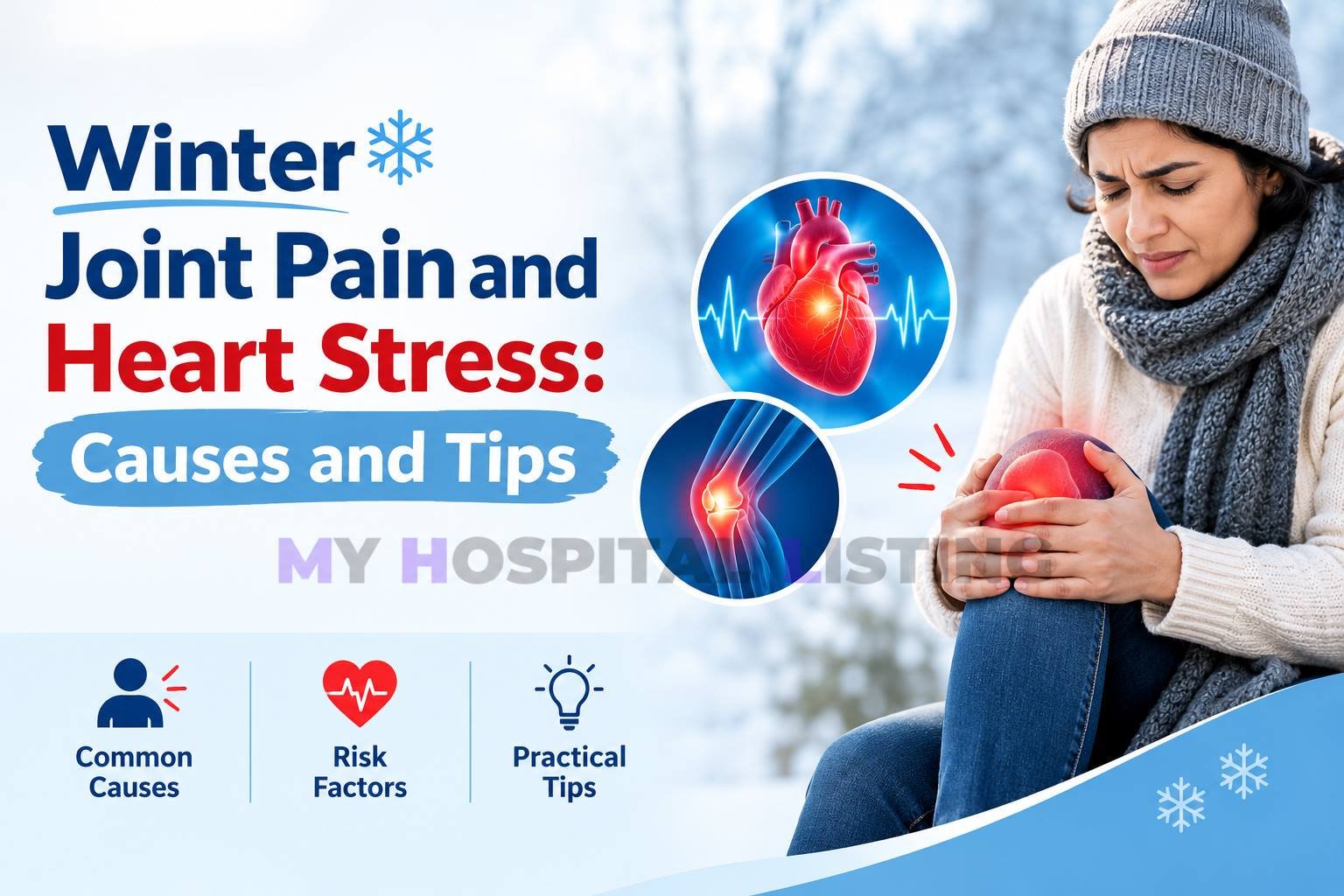 Winter Joint Pain and Heart Stress: Causes and Tips